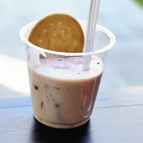 Fresas con crema abanico del sabor_3